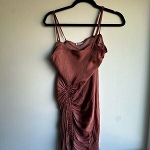 Free People Rust Mini Dress